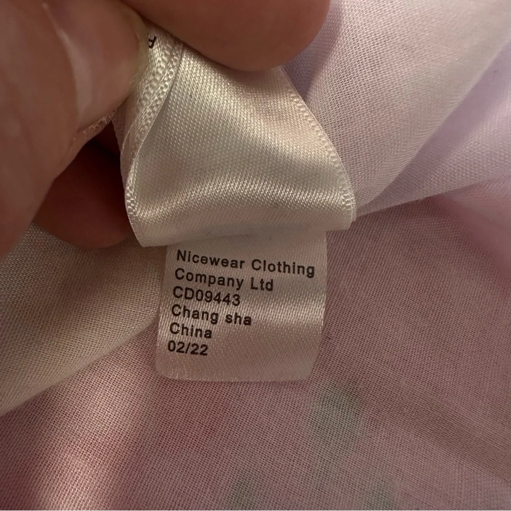 Tommy Bahama Dress Girls Sz 8 Hawaiian Floral Parrots Tropical Bird Crochet Trim - Picture 5 of 11
